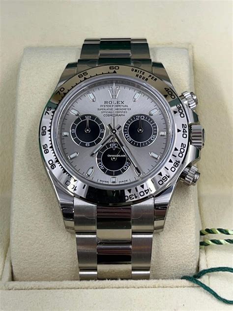 rolex daytona white gold ghost|Rolex chronograph.